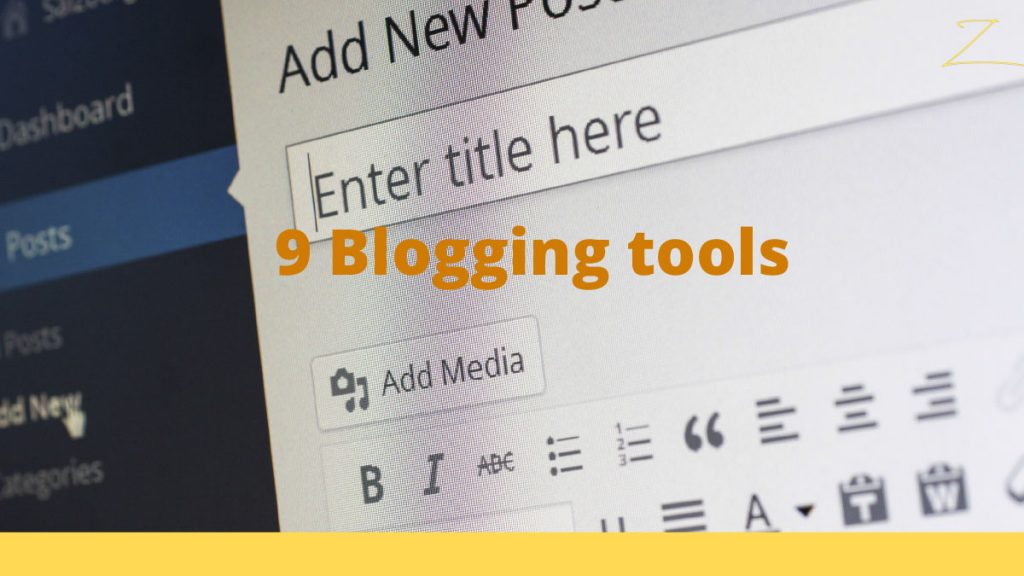 9 blogging tools