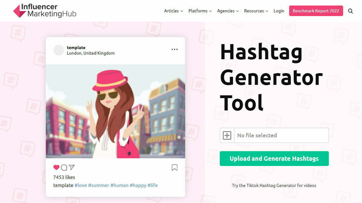 6 Best Hashtag Generator For Instagram - Ziligma - Marketing Tools