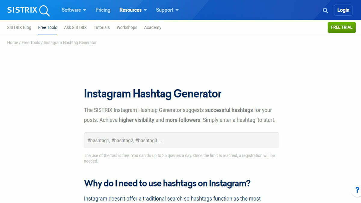 6 Best Hashtag Generator For Instagram - Ziligma - Marketing Tools