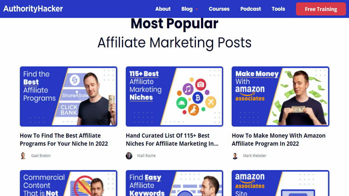 affiliate marketing free courses