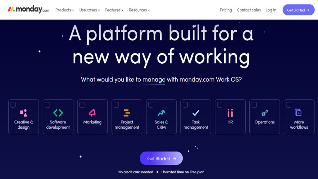 online marketing platform - monday