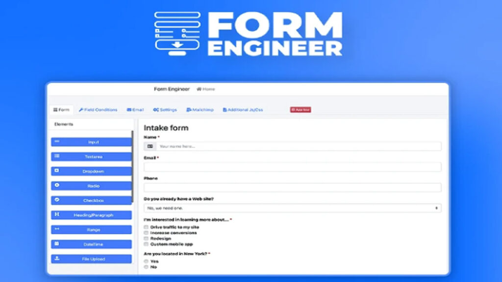 form engineer platinum best online form builder