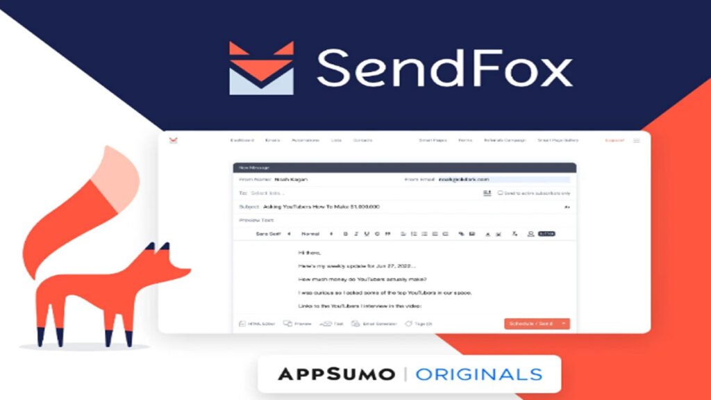 sendfox email marketing solution