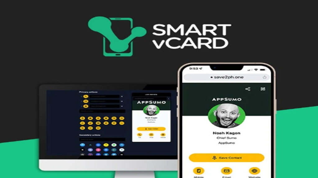 smart vcard - digital business card creator